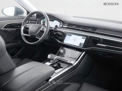 Audi A8 50 3.0 v6 tdi mhev quattro tiptronic Nero usata Orzinuovi