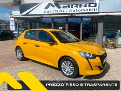 Peugeot 208 LIKE 5P **PREZZO FISSO E TRASPARENTE** Giallo usata Boves