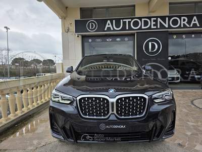 BMW X4 xDrive20d 48V Msport#LED#PELLE#NAVI#CAM#CARPLAY Nero usata Altamura