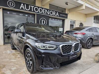 BMW X4 xDrive20d 48V Msport#LED#PELLE#NAVI#CAM#CARPLAY Nero usata Altamura