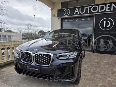 BMW X4 xDrive20d 48V Msport#LED#PELLE#NAVI#CAM#CARPLAY Nero usata Altamura