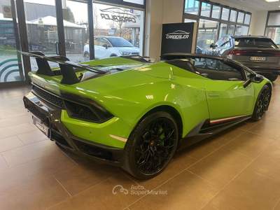 Lamborghini Huracán Huracan Spyder 5.2 Performante 640 awd Verde usata SASSUOLO