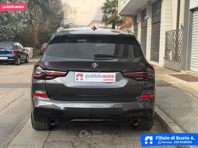 BMW X3 X3 xDrive20d Msport Grigio usata Busto Arsizio