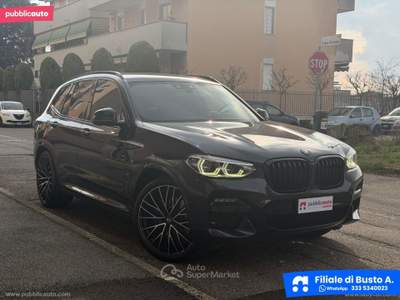 BMW X3 X3 xDrive20d Msport Grigio usata Busto Arsizio