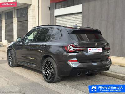 BMW X3 X3 xDrive20d Msport Grigio usata Busto Arsizio
