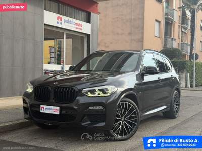 BMW X3 X3 xDrive20d Msport Grigio usata Busto Arsizio