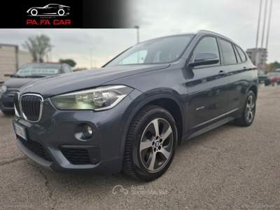 BMW X1 X1 sDrive18d Advantage Nero usata RIMINI