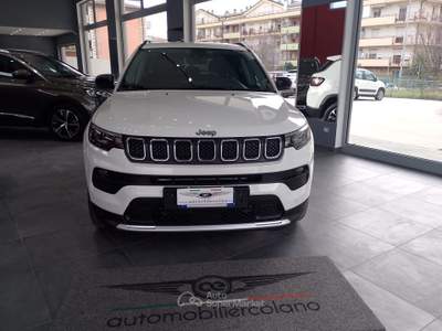 Jeep Compass PHEV AT6 4xe Limited Bianco usata Isernia