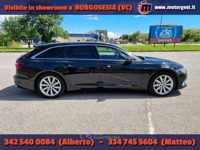 Audi A6 Avant 40 2.0 TDI S tronic Business Plus Nero usata Borgosesia