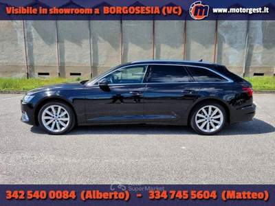 Audi A6 Avant 40 2.0 TDI S tronic Business Plus Nero usata Borgosesia