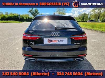Audi A6 Avant 40 2.0 TDI S tronic Business Plus Nero usata Borgosesia