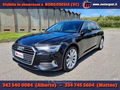 Audi A6 Avant 40 2.0 TDI S tronic Business Plus Nero usata Borgosesia