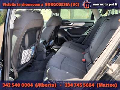 Audi A6 Avant 40 2.0 TDI S tronic Business Plus Nero usata Borgosesia