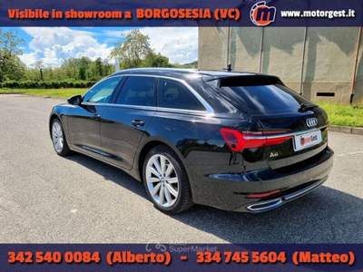 Audi A6 Avant 40 2.0 TDI S tronic Business Plus Nero usata Borgosesia