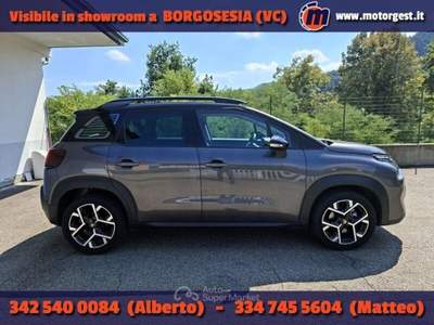 Citroen C3 Aircross PureTech 130 S&amp;S EAT6 Shine Grigio usata Borgosesia