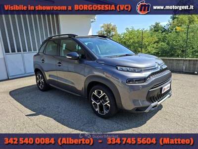 Citroen C3 Aircross PureTech 130 S&amp;S EAT6 Shine Grigio usata Borgosesia