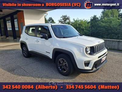 Jeep Renegade 1.6 Mjt 130 CV Longitude Bianco usata Borgosesia