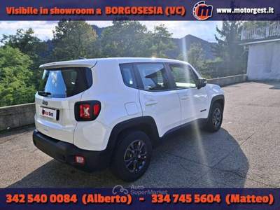 Jeep Renegade 1.6 Mjt 130 CV Longitude Bianco usata Borgosesia