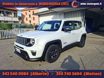 Jeep Renegade 1.6 Mjt 130 CV Longitude Bianco usata Borgosesia