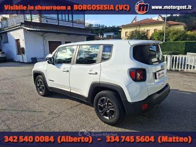 Jeep Renegade 1.6 Mjt 130 CV Longitude Bianco usata Borgosesia