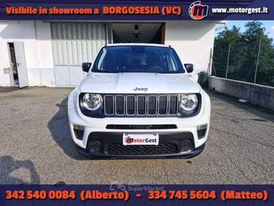 Jeep Renegade 1.6 Mjt 130 CV Longitude Bianco usata Borgosesia