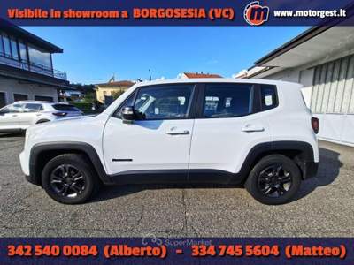Jeep Renegade 1.6 Mjt 130 CV Longitude Bianco usata Borgosesia