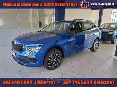 Skoda Kamiq 1.0 TSI 115 CV DSG Black Dots Blu/Azzurro usata Borgosesia