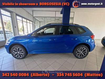 Skoda Kamiq 1.0 TSI 115 CV DSG Black Dots Blu/Azzurro usata Borgosesia