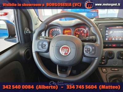 Fiat Panda 1.0 FireFly S&amp;S Hybrid City Cross Blu/Azzurro usata Borgosesia