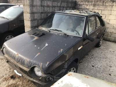 Fiat Ritmo S CABRIO BERTONE Nero usata Ferrara