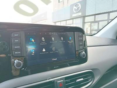 Hyundai i10 i10 1.0 mpi Connectline 63cv Bianco usata Liscate