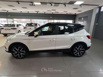Seat Arona Arona 2020 1.0 tgi Xcellence 90cv Bianco usata Romano di Lombardia