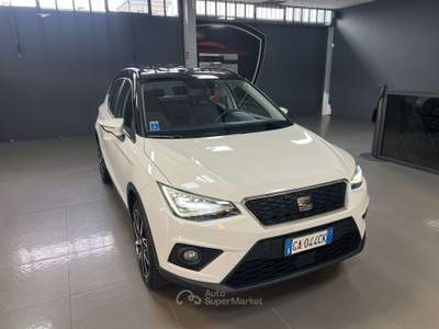Seat Arona Arona 2020 1.0 tgi Xcellence 90cv Bianco usata Romano di Lombardia