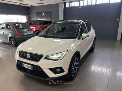Seat Arona Arona 2020 1.0 tgi Xcellence 90cv Bianco usata Romano di Lombardia