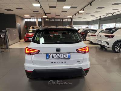 Seat Arona Arona 2020 1.0 tgi Xcellence 90cv Bianco usata Romano di Lombardia