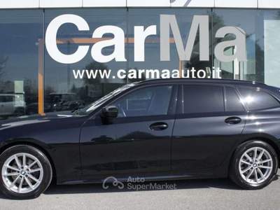 BMW Serie 3 320d 320 d 48V Touring LISTINO 62.720€ IVA ESPOSTA Nero usata Manzano