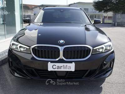 BMW Serie 3 320d 320 d 48V Touring LISTINO 62.720€ IVA ESPOSTA Nero usata Manzano