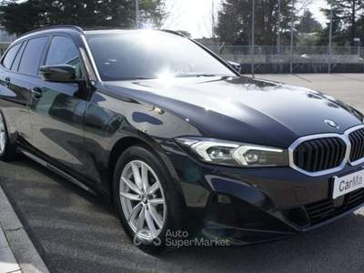 BMW Serie 3 320d 320 d 48V Touring LISTINO 62.720€ IVA ESPOSTA Nero usata Manzano