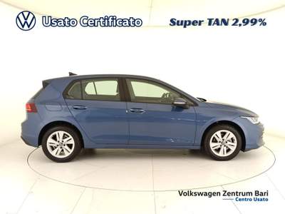 Volkswagen Golf 2.0 tdi life 115cv Blu/Azzurro usata Bari