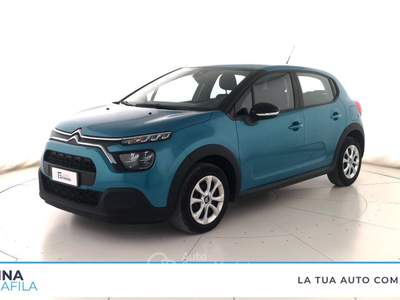 Citroen C3  - c3 1.2 puretech feel s&s 83cv neopatentati my20 Blu/Azzurro usata Marcianise