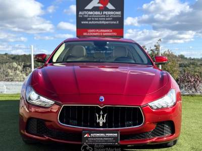 Maserati Ghibli V6 Diesel 275cv MY18 - UNICA (Tetto/Pelle/Navi) Rosso usata Castellaneta