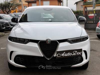 Alfa Romeo Tonale TCT6 Super FULL LED IOS-ANDROID CLIMA BI-ZONA Bianco usata Villongo