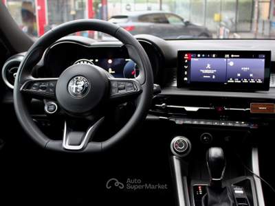 Alfa Romeo Tonale TCT6 Super FULL LED IOS-ANDROID CLIMA BI-ZONA Bianco usata Villongo