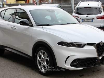 Alfa Romeo Tonale TCT6 Super FULL LED IOS-ANDROID CLIMA BI-ZONA Bianco usata Villongo