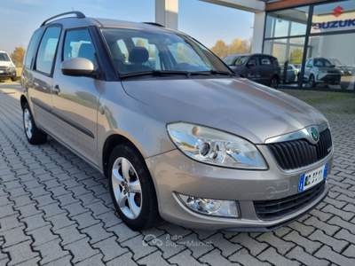 Skoda Roomster 1.2 TDI CR 75CV GreenLine Argento usata Faenza
