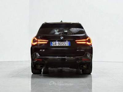 BMW X3 xdrive20d mhev 48V Msport auto Nero usata Parma