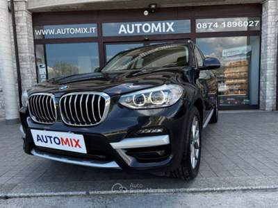 BMW X3 Xdrive20d xLine 190cv auto Nero usata Campobasso
