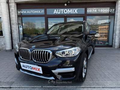 BMW X3 Xdrive20d xLine 190cv auto Nero usata Campobasso