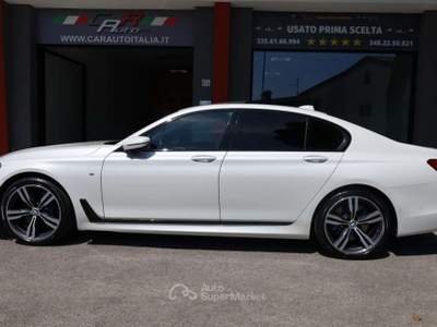 BMW Serie 7 730d 730 d xDrive Eccelsa MSport 360Cam Tetto Gesture ACC+ Bianco usata Rezzato