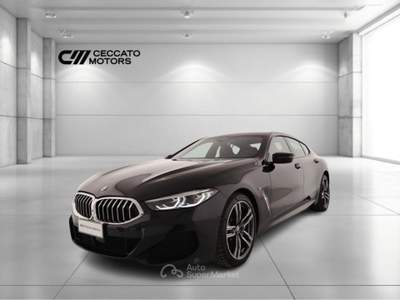 BMW Serie 8 Gran Coupé 840d 840 d Mild Hybrid 48V xDrive Steptronic Nero usata Padova